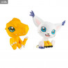 Digimon - Pack figures Agumon & Tailmon, With Gift Look Up
