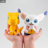 Digimon - Pack figures Agumon & Tailmon, With Gift Look Up