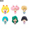 Sailor Moon - Pack 6 figures Chokorin Mascot Series