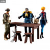 Mobile Suit Gundam - Pack figures and vehicle Principality of Zeon Team Ramba Ral Set, G.M.G