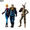Mobile Suit Gundam - Pack figures and vehicle Principality of Zeon Team Ramba Ral Set, G.M.G