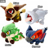 Monster Hunter - Plush Rathian, Khezu, Nargacuga ou Rajang, Chibi
