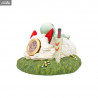 Princess Mononoke - Kodama and Mask figure / Clock