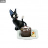 Kiki's Delivery Service - Jiji chocolate cake figure / Jewelry box