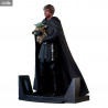 Star Wars The Mandalorian - Figure Luke Skywalker & Grogu or Boba Fett on Throne, Premier Collection