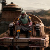 Star Wars The Mandalorian - Figure Luke Skywalker & Grogu or Boba Fett on Throne, Premier Collection