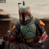 Star Wars The Mandalorian - Figure Luke Skywalker & Grogu or Boba Fett on Throne, Premier Collection