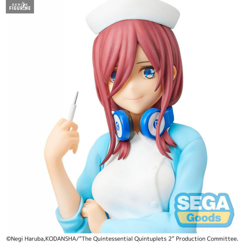 The Quintessential Quintuplets 2 - Figurine Miku Nakano, Nurse SPM
