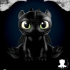 Dragons - Figurine tirelire Krokmou Toothless, Piggy Vinyl
