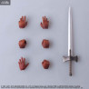 Final Fantasy Tactics - Figurine Agrias Oaks, Delita Heiral ou Ramza Beoulve, Bring Arts