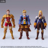Final Fantasy Tactics - Figure Agrias Oaks, Delita Heiral ou Ramza Beoulve, Bring Arts