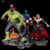 Marvel, Avengers - Figurine Black Widow, Hawkeye, Captain America, Thor, Iron Man ou Hulk, Battle of NY
