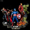 Marvel, Avengers - Figurine Black Widow, Hawkeye, Captain America, Thor, Iron Man ou Hulk, Battle of NY