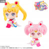 Pretty Guardian Sailor Moon - Pack figurines Super Sailor Moon & Super Sailor Chibi Moon, Look Up (With Gift)