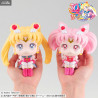Pretty Guardian Sailor Moon - Pack figurines Super Sailor Moon & Super Sailor Chibi Moon, Look Up (With Gift)