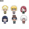 Naruto Shippuden - Pack 6 figurines Chokorin Mascot Series