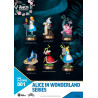 Disney Alice In Wonderland - Pack 6 figures, Mini Diorama Stage