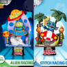 Disney - Stitch or Alien figure Racing Car, D-Stage