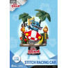 Disney - Stitch or Alien figure Racing Car, D-Stage