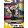 Minions 2 - Kung Fu! or Rocket Bike figure, D-Stage