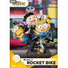 Minions 2 - Kung Fu! or Rocket Bike figure, D-Stage