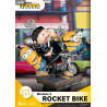 Minions 2 - Kung Fu! or Rocket Bike figure, D-Stage