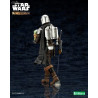 Star Wars The Mandalorian - Mandalorian & Grogu figure with Beskar Staff, ARTFX