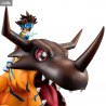 Digimon Adventure - Figurine Greymon & Taichi, G.E.M. Series