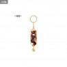 Genshin Impact - Hu Tao, Zhongli or Tartaglia keychain, Drawing Card Metal