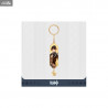 Genshin Impact - Hu Tao, Zhongli or Tartaglia keychain, Drawing Card Metal