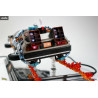 Retour vers le Futur II - Figurine DeLorean, diorama lumineux ver. Machine Floating