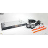 Retour vers le Futur II - Figurine DeLorean, diorama lumineux ver. Machine Floating