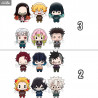 Demon Slayer Kimetsu no Yaiba - Pack 6 figures Chokorin Mascot Series Vol. 2 or Vol. 3