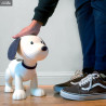 Peanuts - Figurine Snoopy (Newsprint Grayscale) ou Charlie Brown (Red Shirt), Supersize
