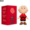 Peanuts - Figurine Snoopy (Newsprint Grayscale) ou Charlie Brown (Red Shirt), Supersize