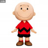 Peanuts - Figurine Snoopy (Newsprint Grayscale) ou Charlie Brown (Red Shirt), Supersize