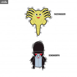 Peluche au choix Alien...