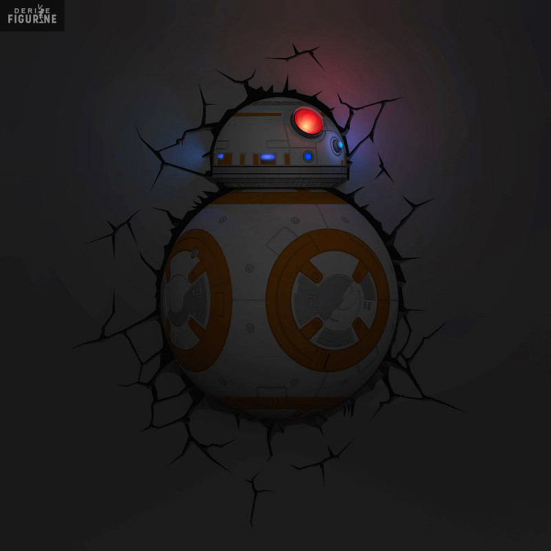 Star Wars - Lampe 3D BB-8,...