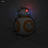 Star Wars - BB-8, Millennium Falcon or Kylo Ren 3D lamp