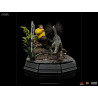 Jurassic Park - Dennis Nedry meets the Dilophosaurus figure, Art Scale