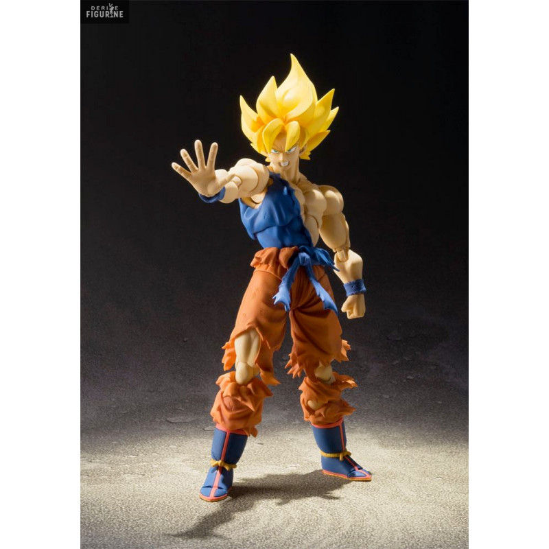 Dragon Ball Z - Figurine Super Saiyan Son Goku Super Warrior Awakening Ver., S.H. Figuarts