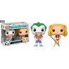 Pack 2 Pop! DC Comics - Beach Joker et Harley Quinn, Édition Limitée