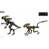 Aliens: Fireteam Elite - Pack 2 figures Burster Alien & Spitter Alien