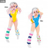 Super Sonico Concept 80's Another Color figure Yellow or Blue
