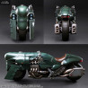 Final Fantasy VII Remake - Figure Shinra Elite Security Officer & bike, Play Arts Kai