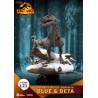 Jurassic World - Figure Blue & Beta Dominion, D-Stage
