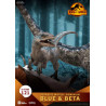 Jurassic World - Figure Blue & Beta Dominion, D-Stage