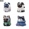 Naruto Shippuden - Pack figures Nyaruto! Break out！Fourth Great Ninja War Special Set, Mega Cat Project