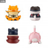 Naruto Shippuden - Pack figures Nyaruto! Break out！Fourth Great Ninja War Special Set, Mega Cat Project
