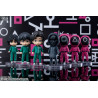 Squid Game - Figure Gi-hun, Kang Sae-byeok, Sang-woo, Front Man, Manager, Soldier or Worker, Figuarts Mini